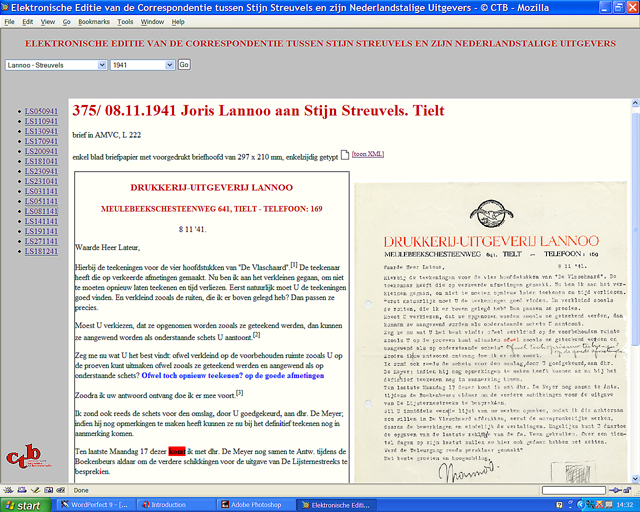 een mogelijke user interface op DALF