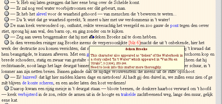 A user defined annotation to the string deken=